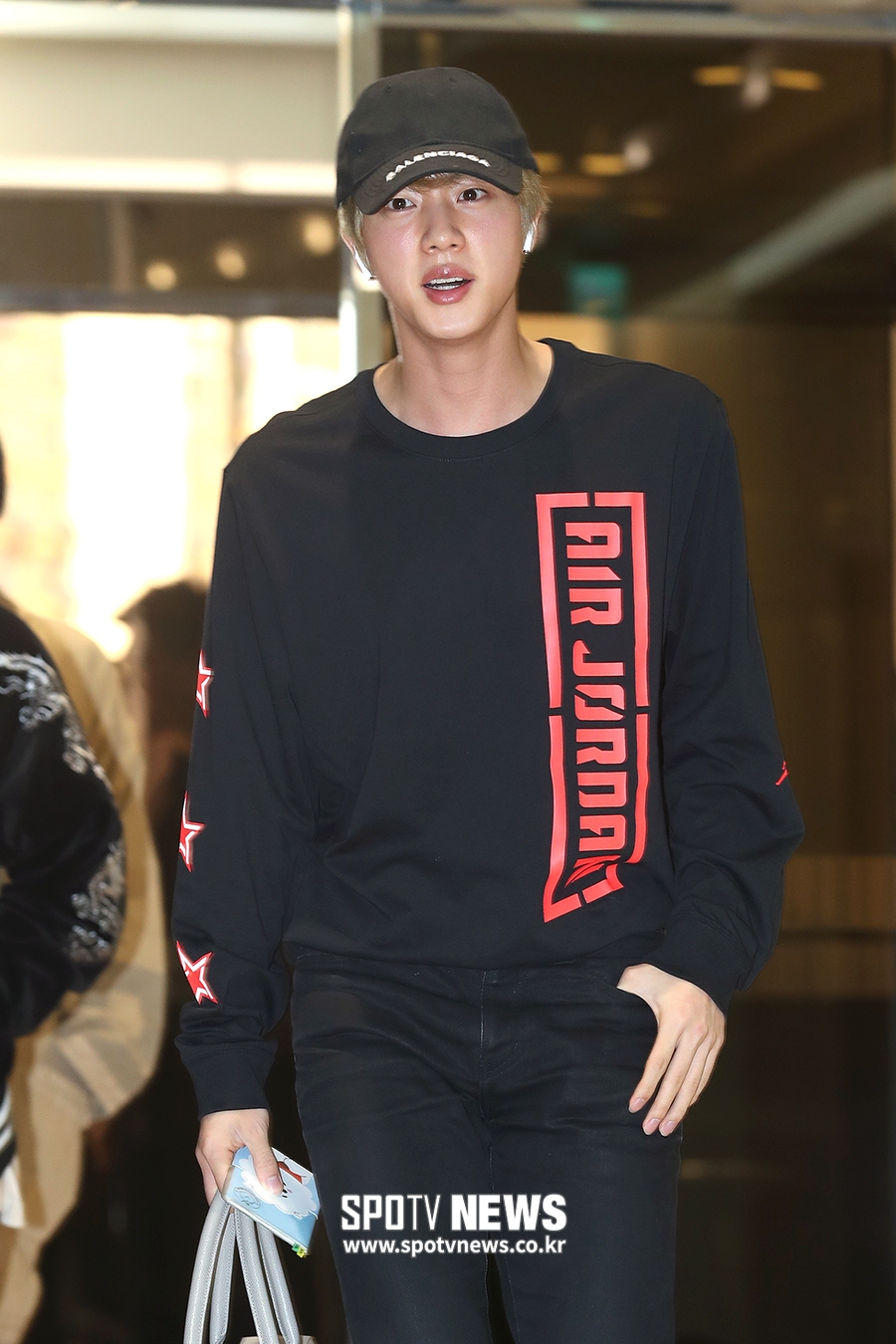 [포토S] 방탄소년단 진, 민낯도 완벽