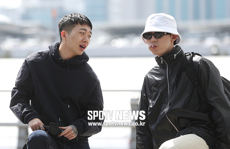 [포토S] 우원재, '코쿤 형, 영국 여행 너무 기대돼요'