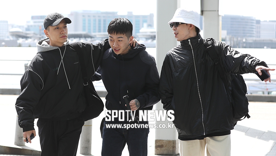 [포토S] 쌈디-우원재-코쿤, 함께 영국 여행 떠나는 AOMG