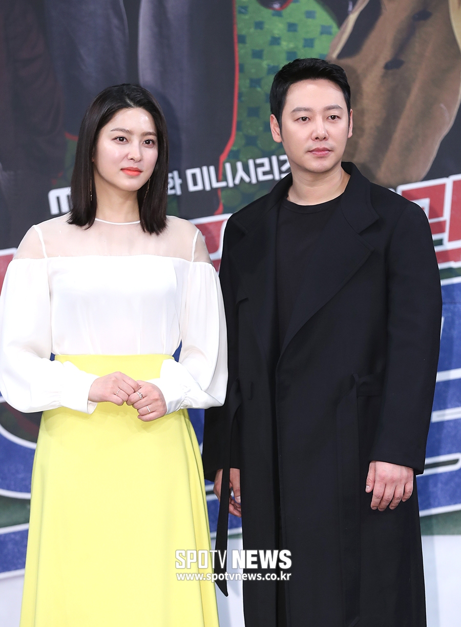 [포토S] 김동욱-박세영, '어색하네~'