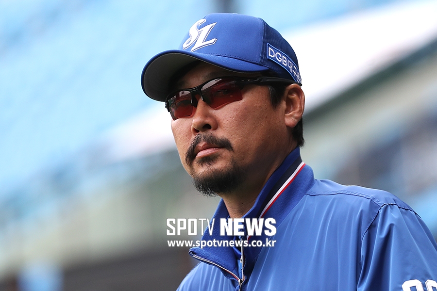 [포토S] 김한수 감독, '연패를 끊어야 해'