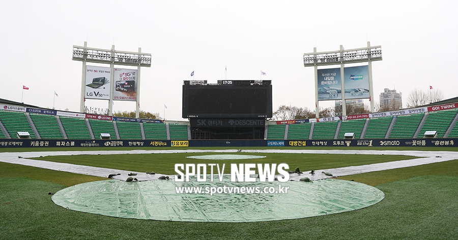 [포토S] 우천 취소 된 LG-삼성전