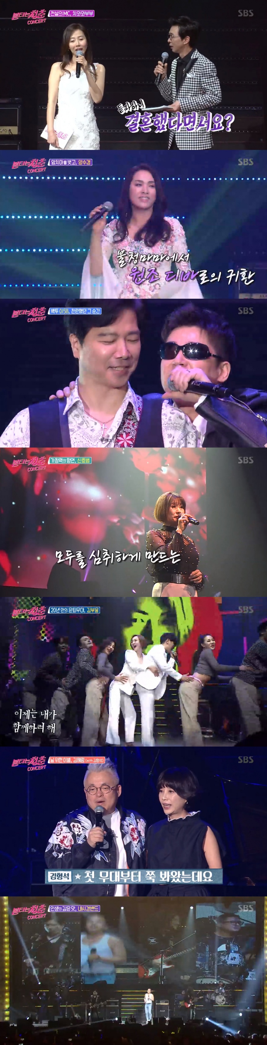 '불청' '불청 콘서트' 김부용·015B·김혜림·내시경밴드… 감동적인 8090 별들의 귀환[종합S]