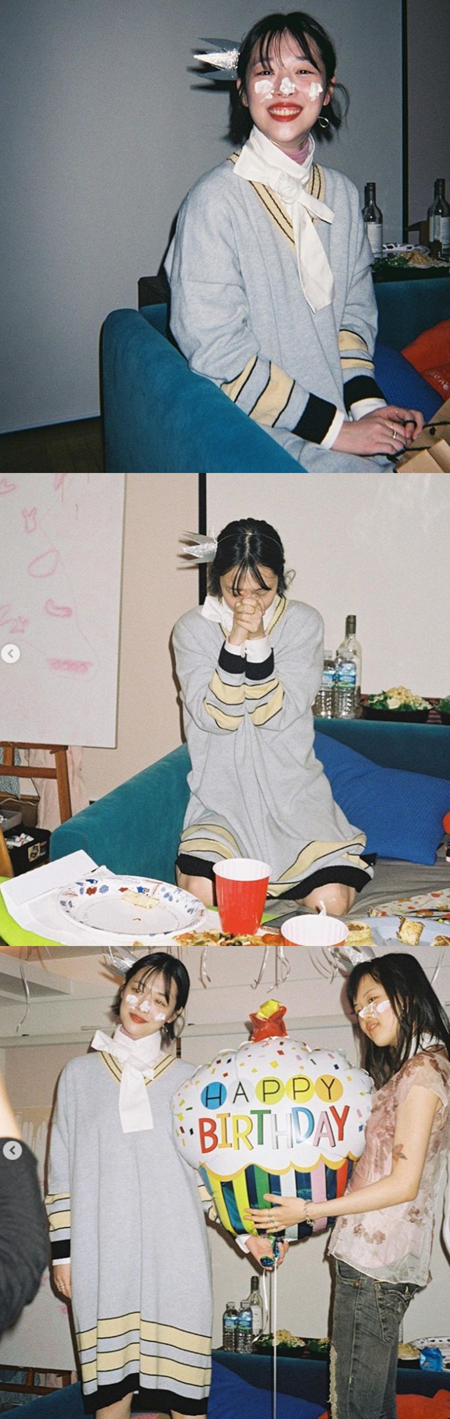 설리, 논란 '쿨'하게 넘긴 일상 사진 공개 [SNS컷]