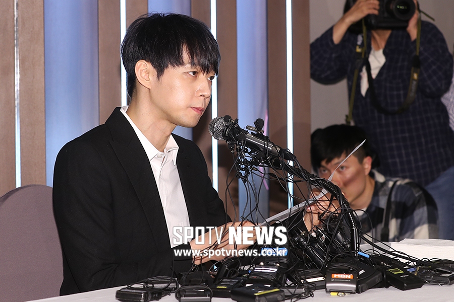 [포토S] 박유천, '연예인 A씨 나 아냐, 단호한 의사 표명'
