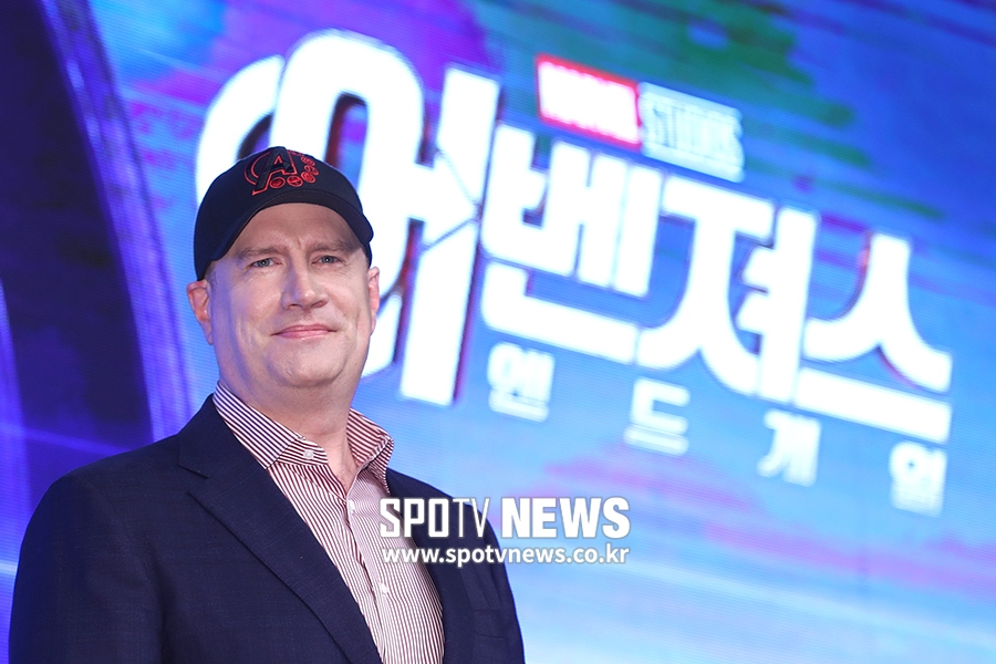 [포토S] 어벤져스 엔드게임으로 한국 찾은 케빈 파이기
