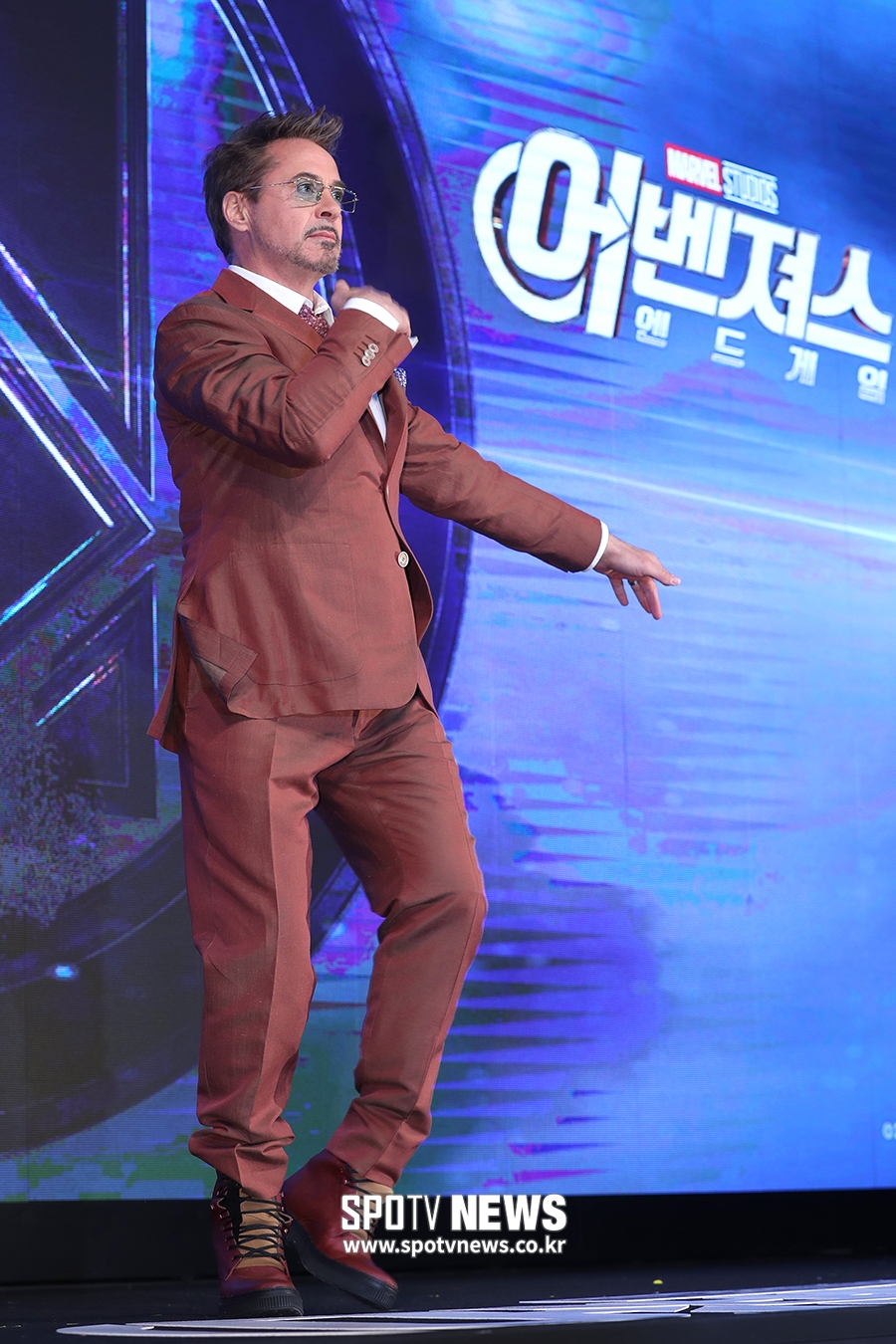[포토S] 로버트 다우니 주니어, 심상치 않은 아이언맨의 등장