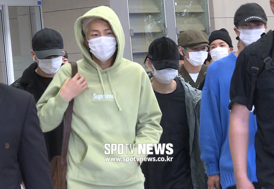 컴백 방탄소년단, 미국 넘고 이제는 한국이다! [공항패션]
