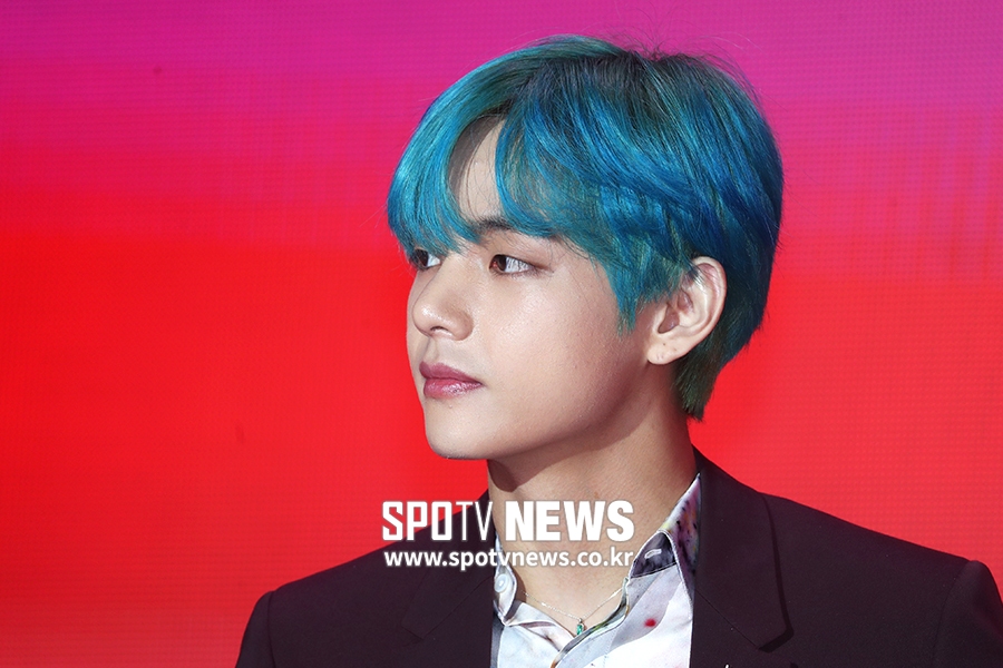 [포토S] 방탄소년단 뷔, 꽃미남 포스
