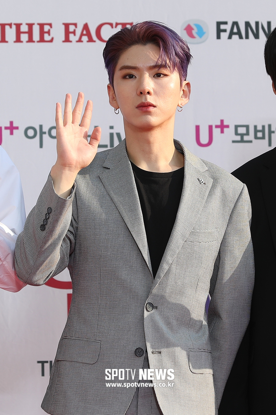 [포토S] 몬스타엑스 기현, 보랏빛 헤어