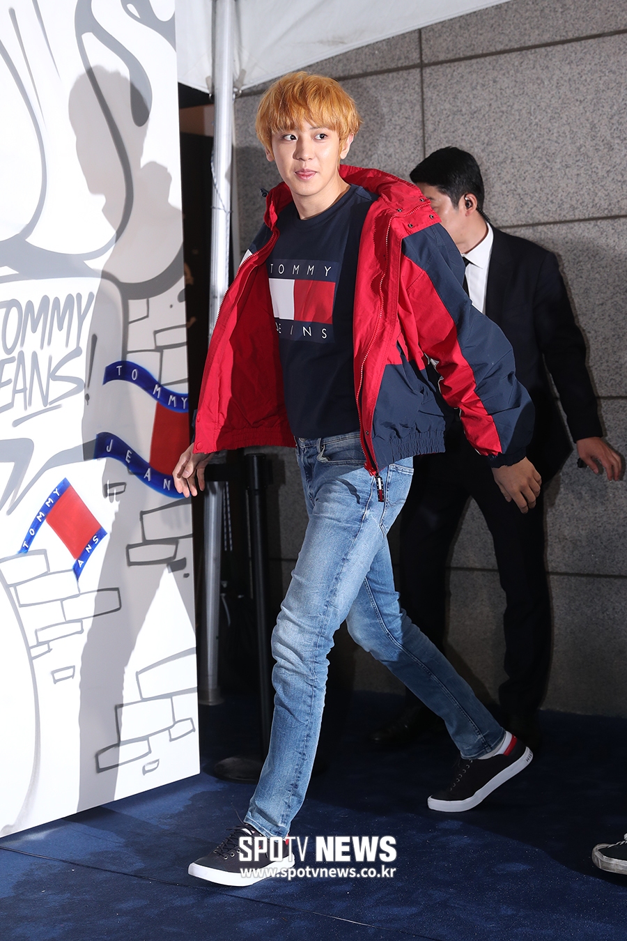 [포토S] 엑소 찬열, 긴 다리로 성큼성큼