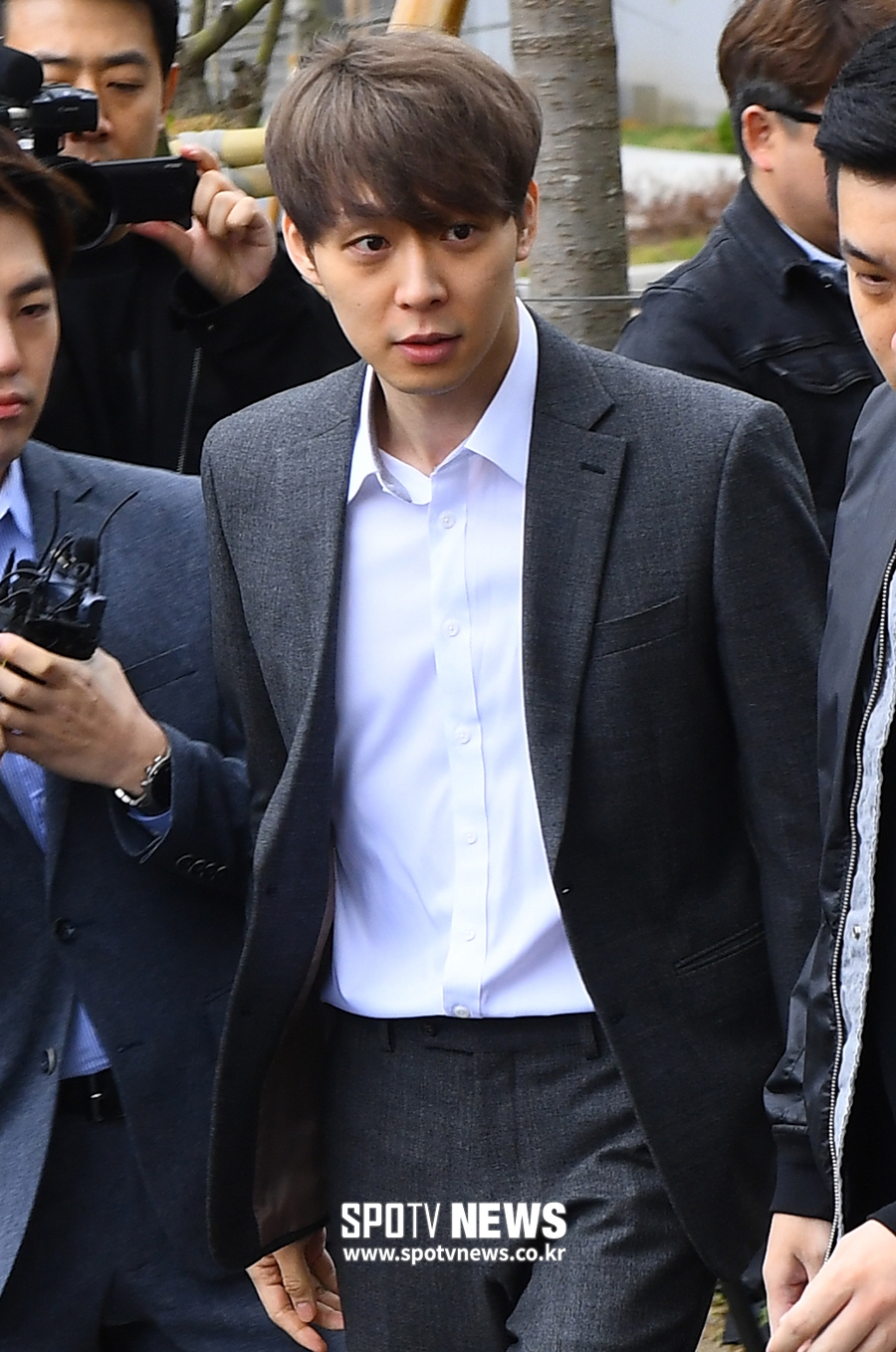 [포토S] 박유천, 구속 전 피의자 심문
