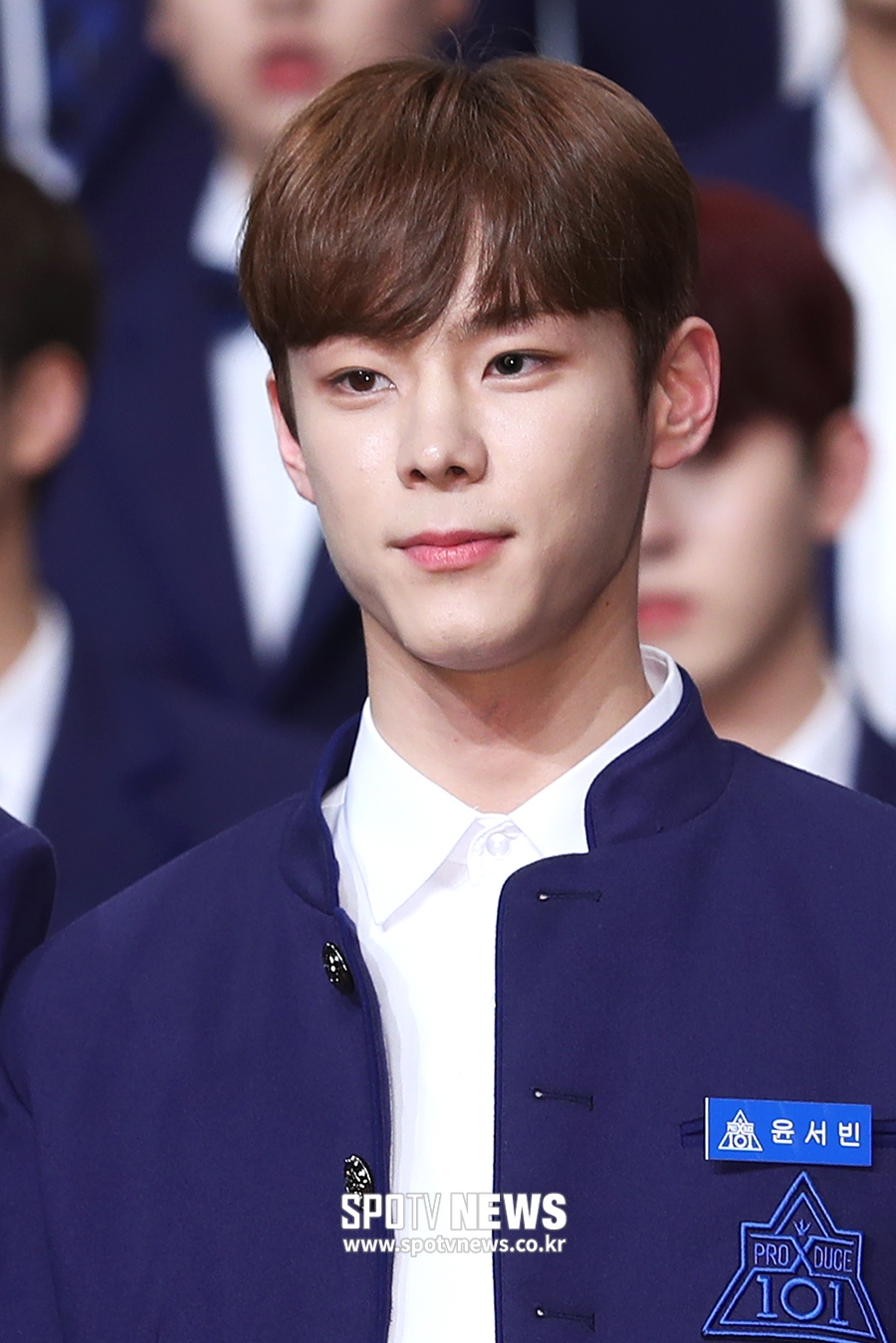 [포토S] '프로듀스 X 101' 윤서빈, 'JYP에서 왔어요'