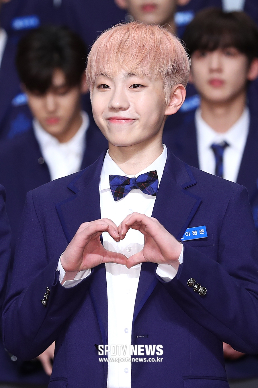 [포토S] '프로듀스 X 101' 이원준, 상큼한 미소