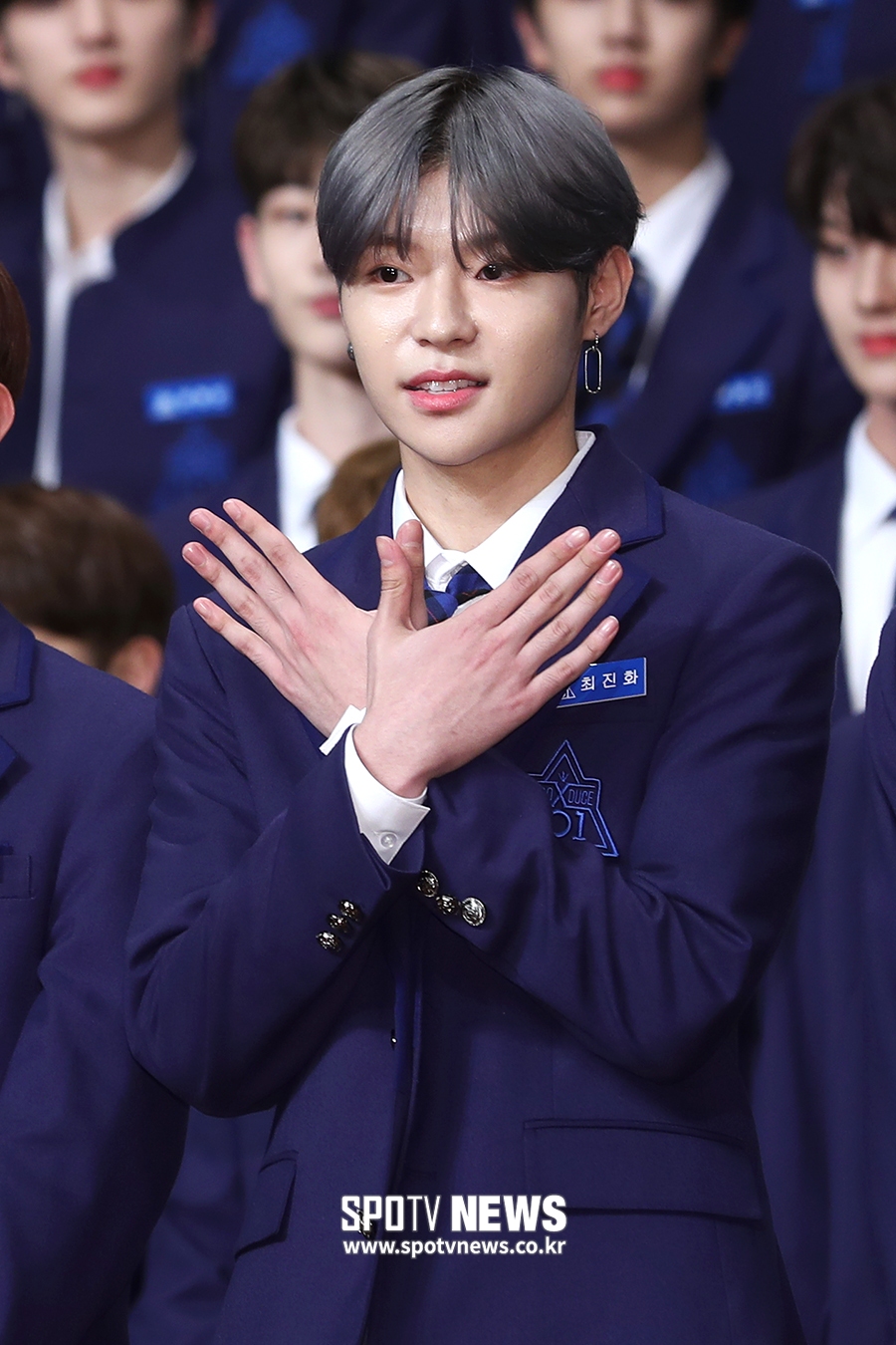 [포토S] '프로듀스 X 101' 최진화, 날개를 활짝