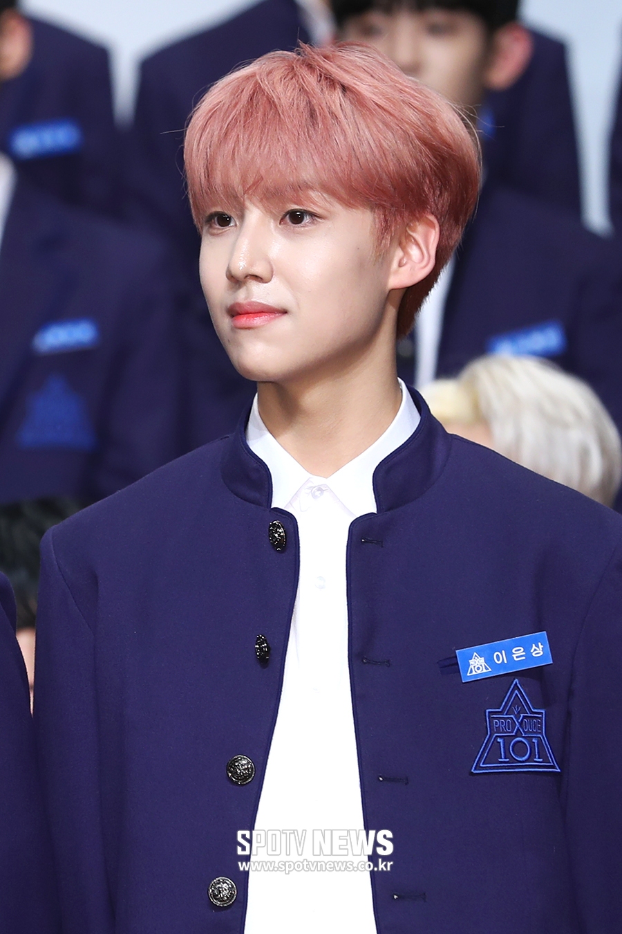 [포토S] '프로듀스 X 101' 이은상, 핑크빛 머리