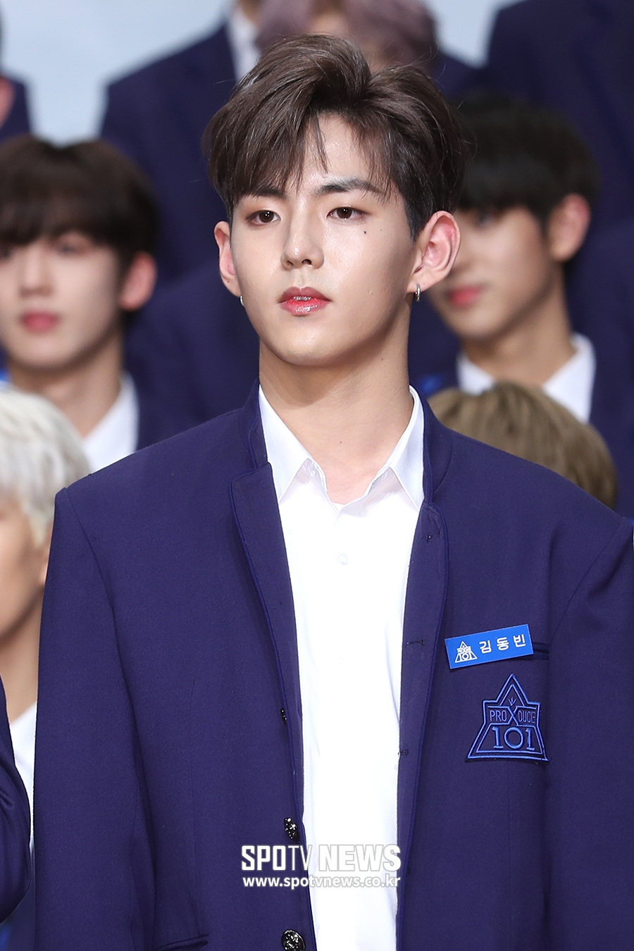 [포토S] '프로듀스 X 101' 김동빈, 몬스타엑스 셔누 느낌