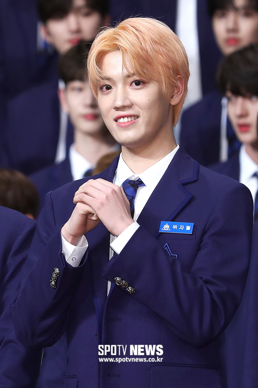 [포토S] '프로듀스 X 101' 위자월, 대륙의 꽃미남
