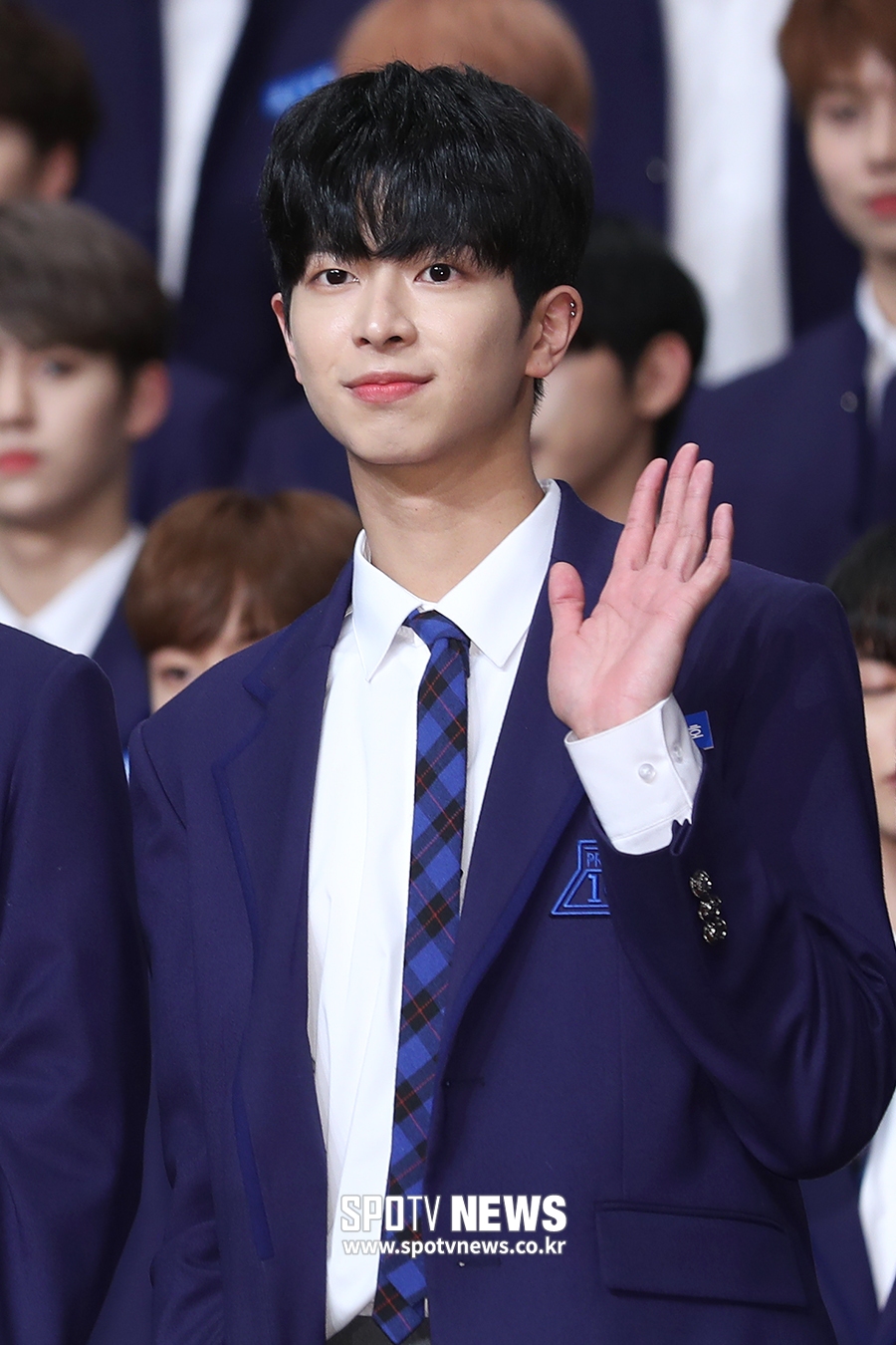 [포토S] '프로듀스 X 101' 채가호, 작은 얼굴에 꽉 찬 이목구비