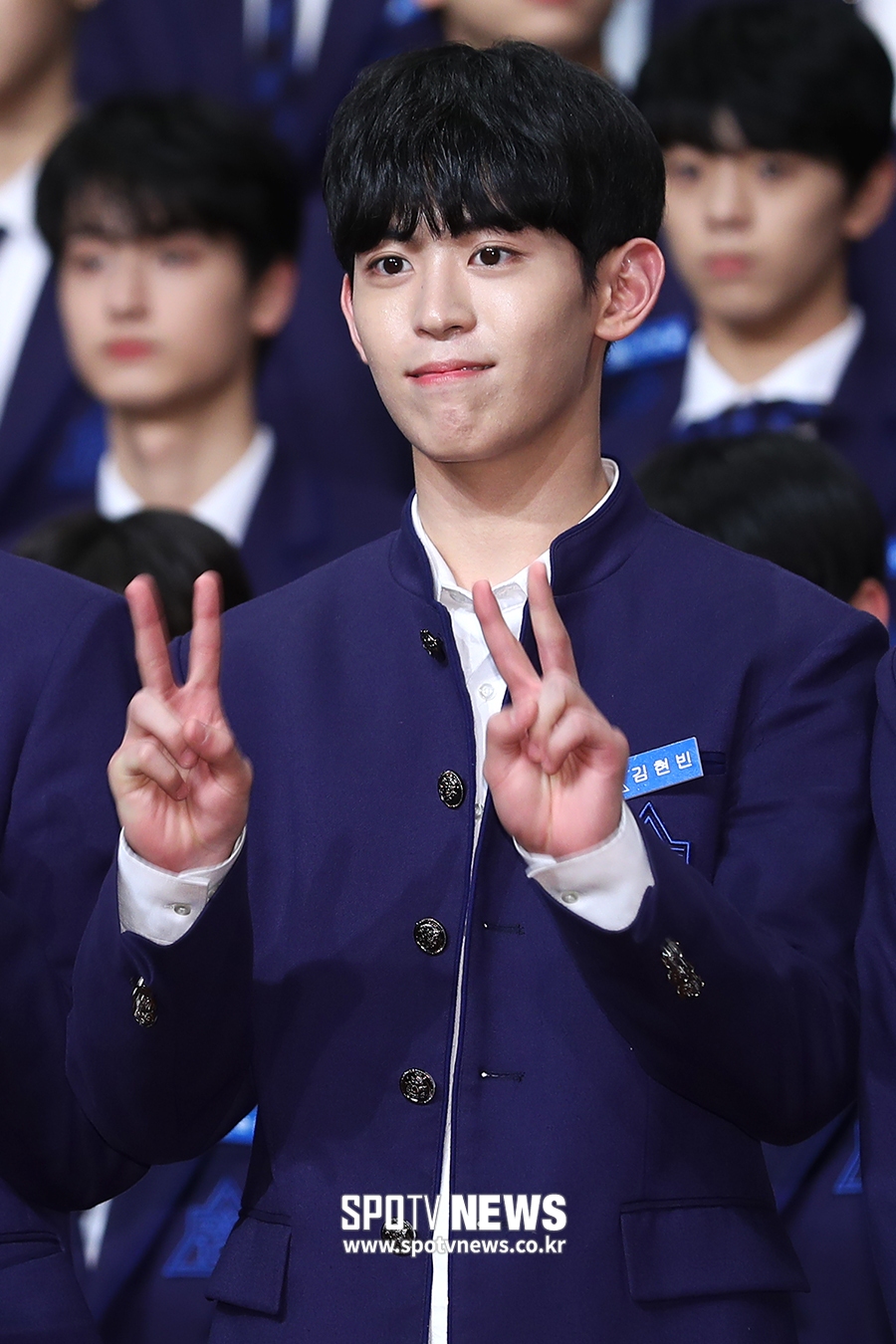 [포토S] '프로듀스 X 101' 김현빈, 블랙홀 눈동자