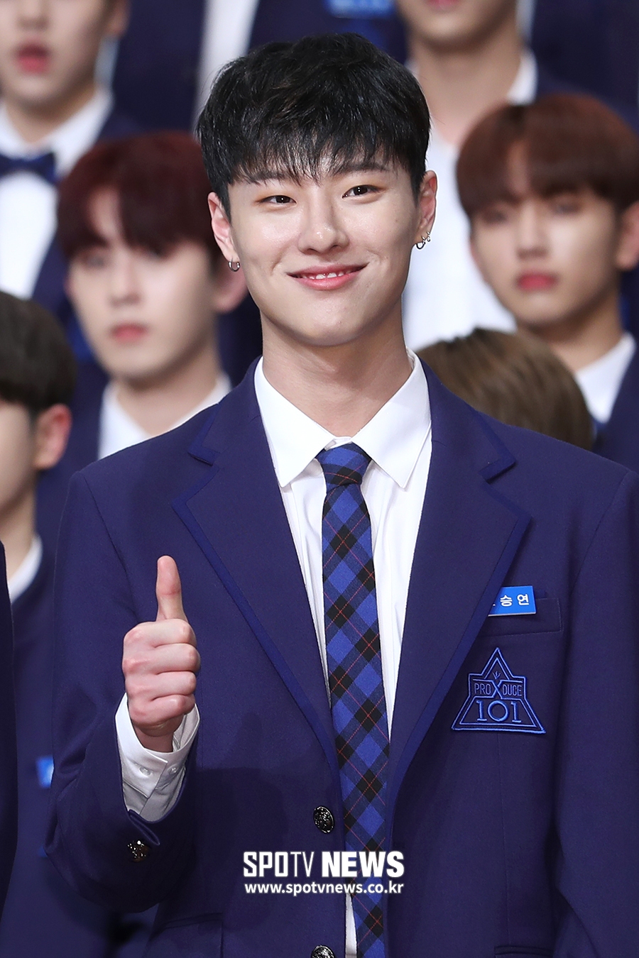 [포토S] '프로듀스 X 101' 조승연, 엄지 척