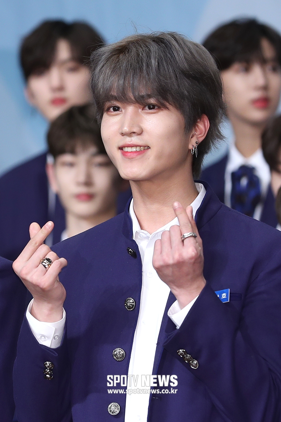 [포토S] '프로듀스 X 101' 이상호, 하트 뿅
