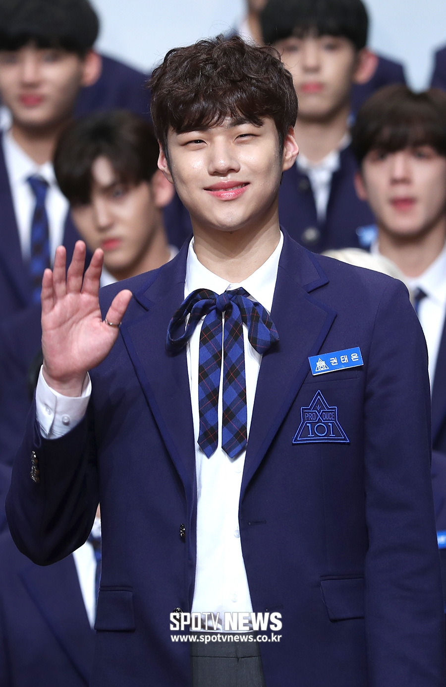 [포토S] '프로듀스 X 101' 권태은, 눈웃음