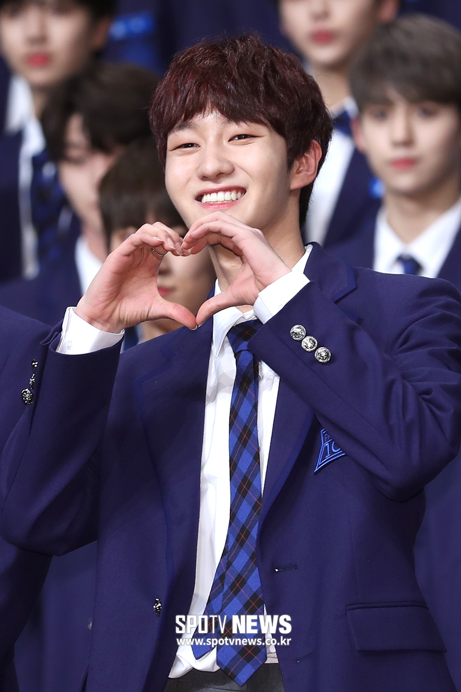 [포토S] '프로듀스 X 101' 임다훈, 환한 미소