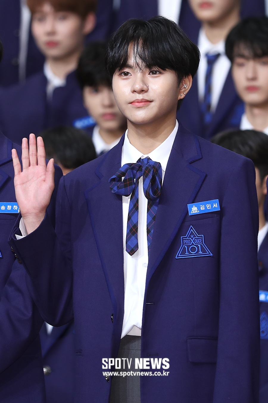 [포토S] '프로듀스 X 101' 김민서, '픽미 픽미'