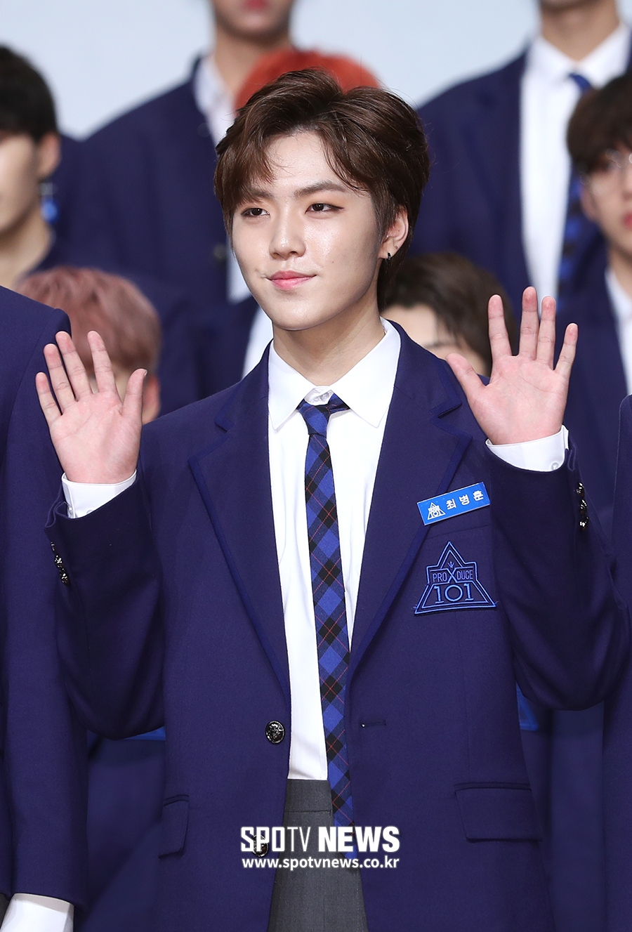 [포토S] '프로듀스 X 101' 최병훈, '기대해 주세요'