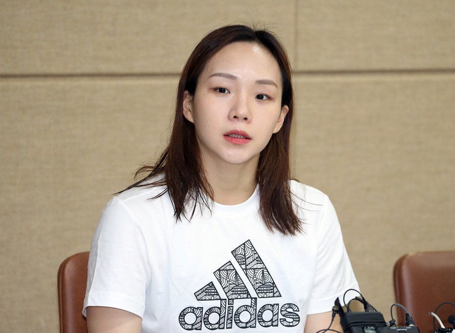 [스포츠타임 현장 영상] 김인균 감독 "김서영의 멈추지 않는 성장, 지금도 변함 없다"