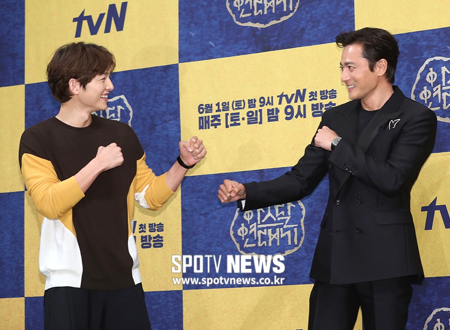 [포토S] 송중기-장동건, 비주얼 대결(?)