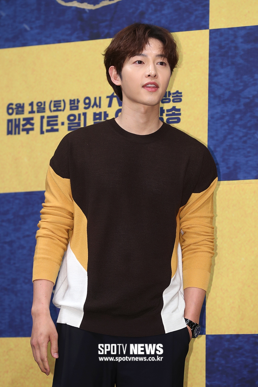 [포토S] 송중기, 결혼 후 첫 작품