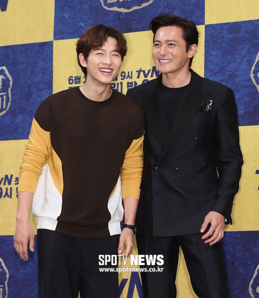 [포토S] 송중기-장동건, 보기만 해도 흐뭇~