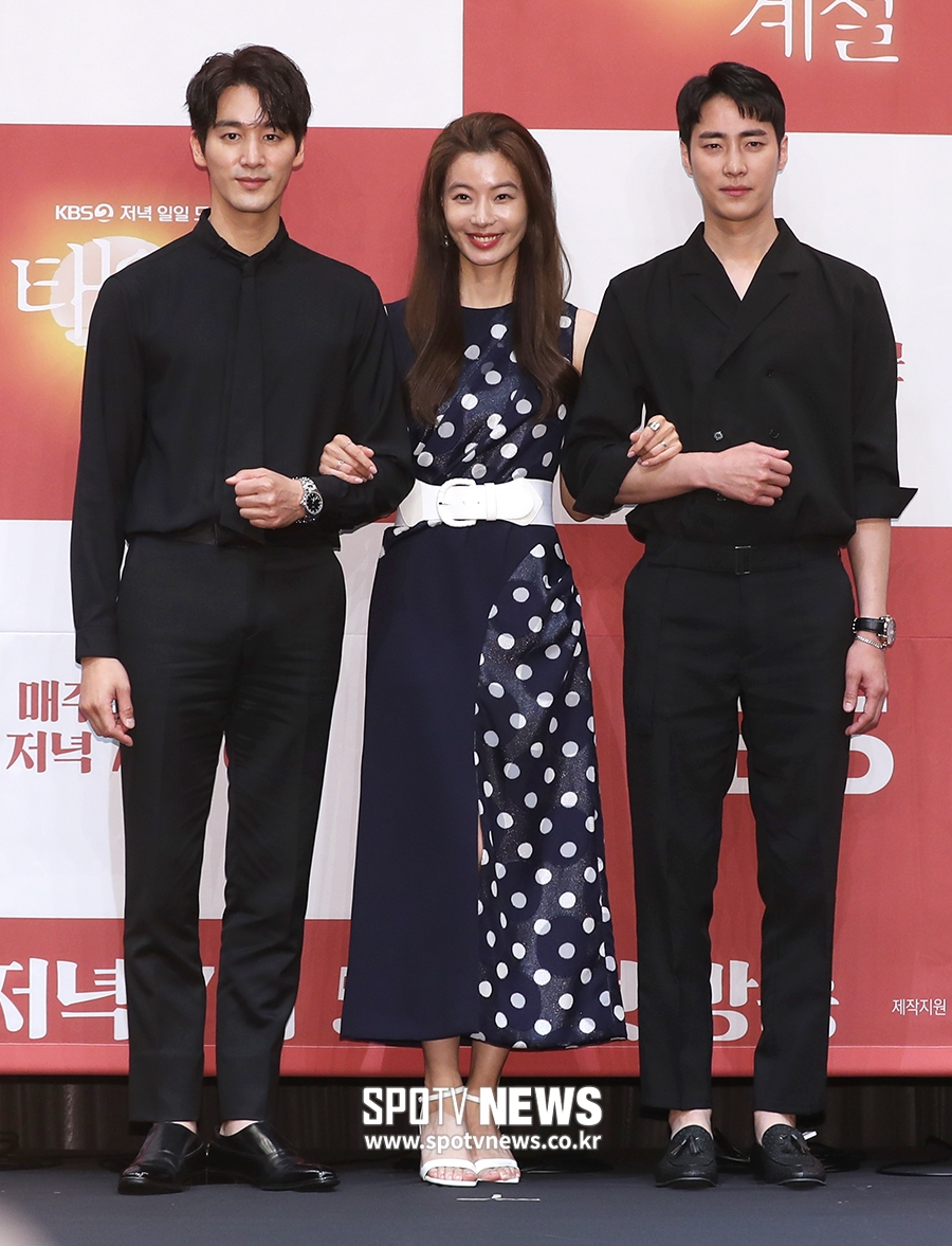 [포토S] 오창석-윤소이-최성재, '분위기가 닮았네~'