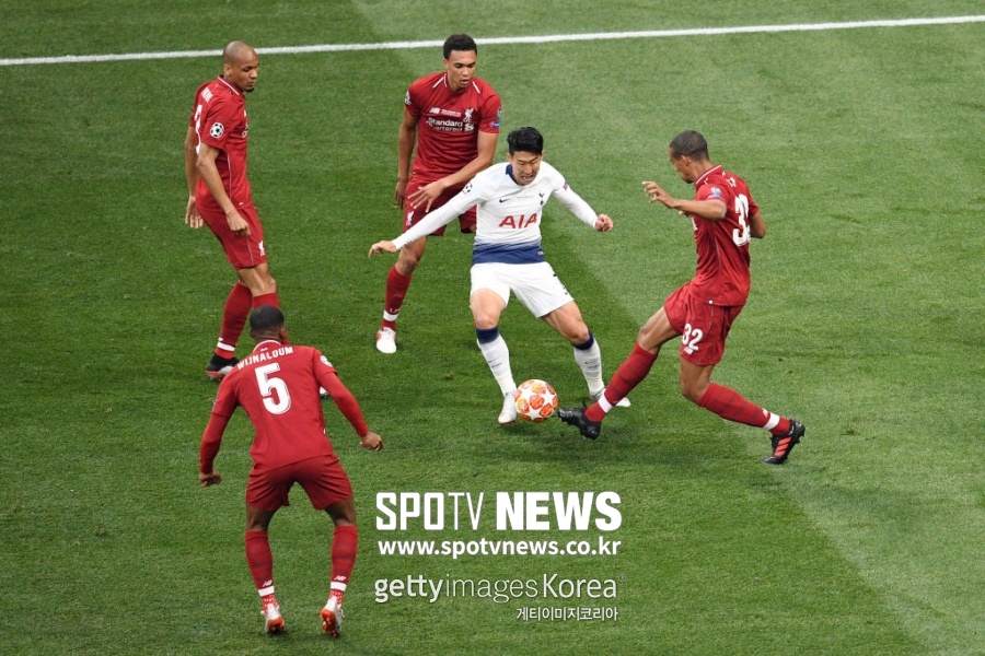 [UCL FINAL TIME] 클롭이 준비한 그물, 손흥민 꽁꽁 묶었다