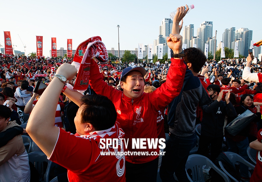[포토S] 리버풀 우승에 눈물 글썽