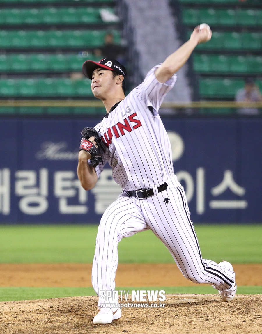 [포토S] 진해수, 100홀드를 향해