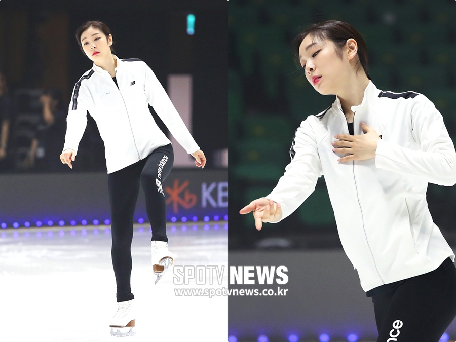 [스토리S] 김연아, 은반 위로 돌아온 피겨퀸의 아름다운 자태