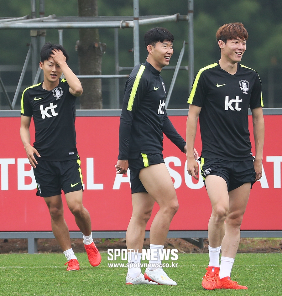 [포토S] 손흥민-이승우 합류, 완전체된 벤투호