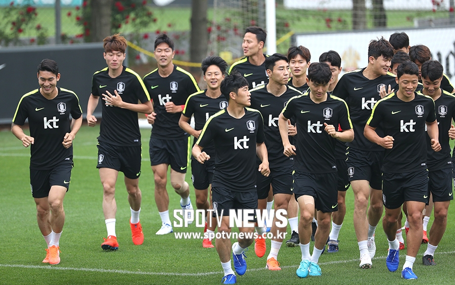 [포토S] 벤투호, 서늘한 날씨 속 쾌적한 훈련