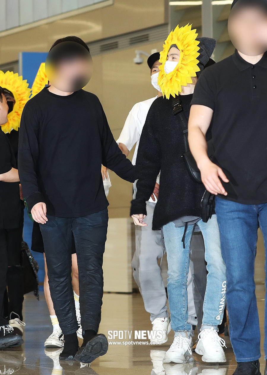 [포토S] 방탄소년단 슈가, 벌칙도 행복한 해바라기 슈가