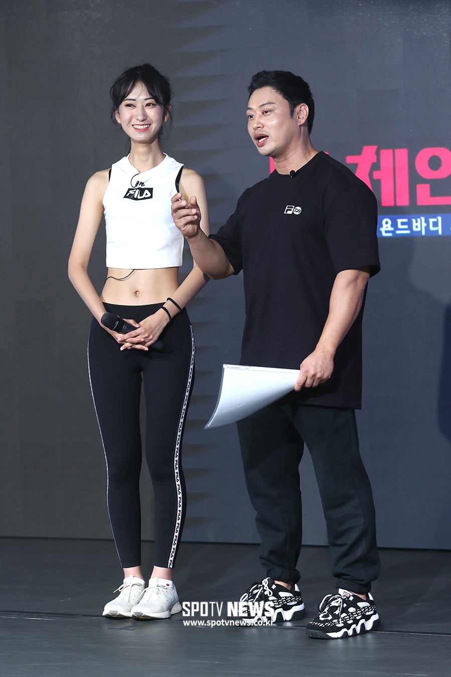 [포토S] 양치승 트레이너, '우리 막내 다은이 꼭 뽑아주세요'