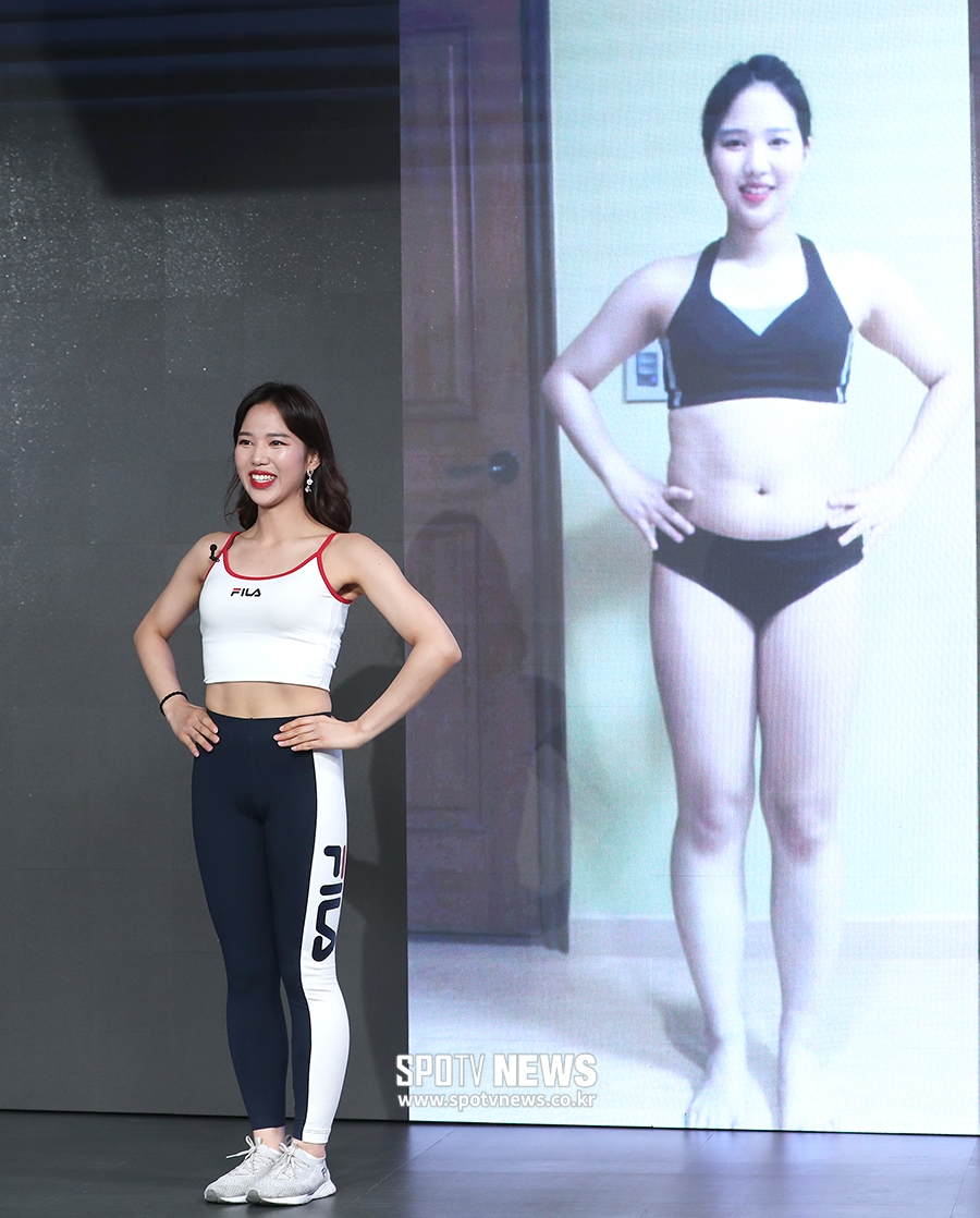[포토S] 박서윤, '차이가 느껴지시나요?'