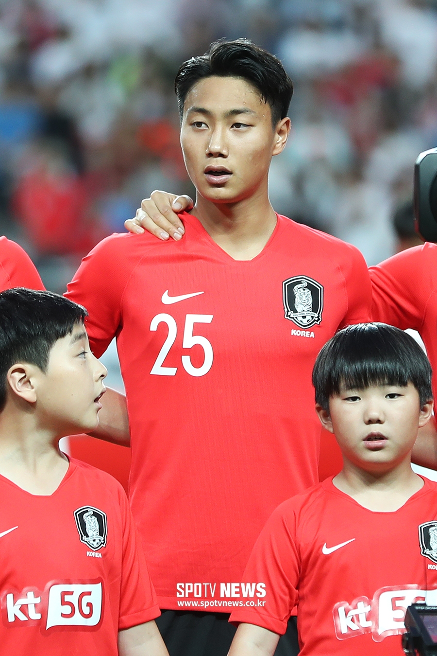 [포토S] 백승호, 네 번째 소집 만에 첫 A매치 데뷔!