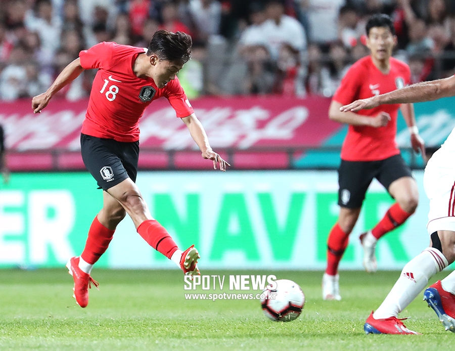 [포토S] 이승우, 강력한 슈팅