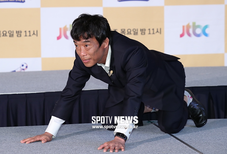 [포토S] 심권호, 가장 자신 있는 패시브 자세