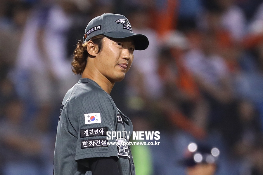[포토S] 안영명, '이게 아닌데'
