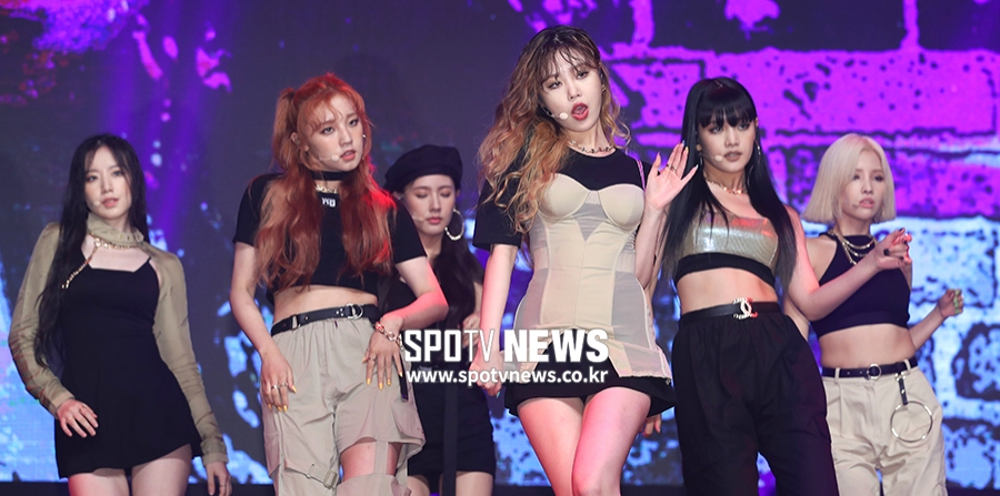 [포토S] (여자)아이들, '붐뱁 힙합으로 돌아왔다!'