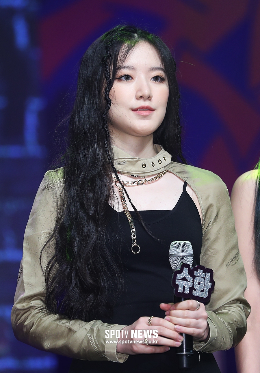 [포토S] (여자)아이들 슈화, 블링블링